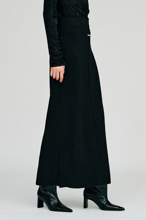 Rib Narrow Skirt - 2026AUTUMN