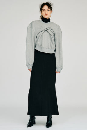 Mesh Velour Top - 2026AUTUMN