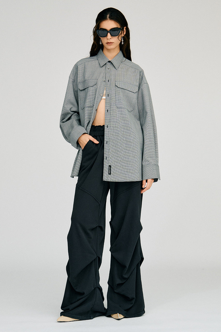 Pin Check Overshirt - 2026AUTUMN