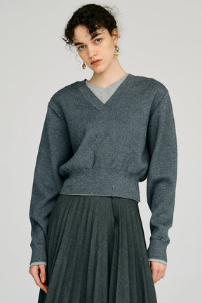 Double Neck 2-Way Top - 2026AUTUMN
