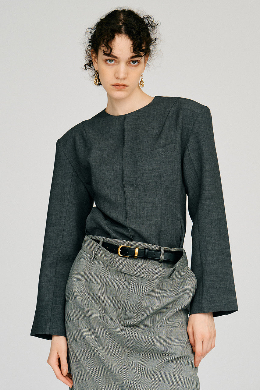 Shoulder Pad Suiting Top - 2026AUTUMN