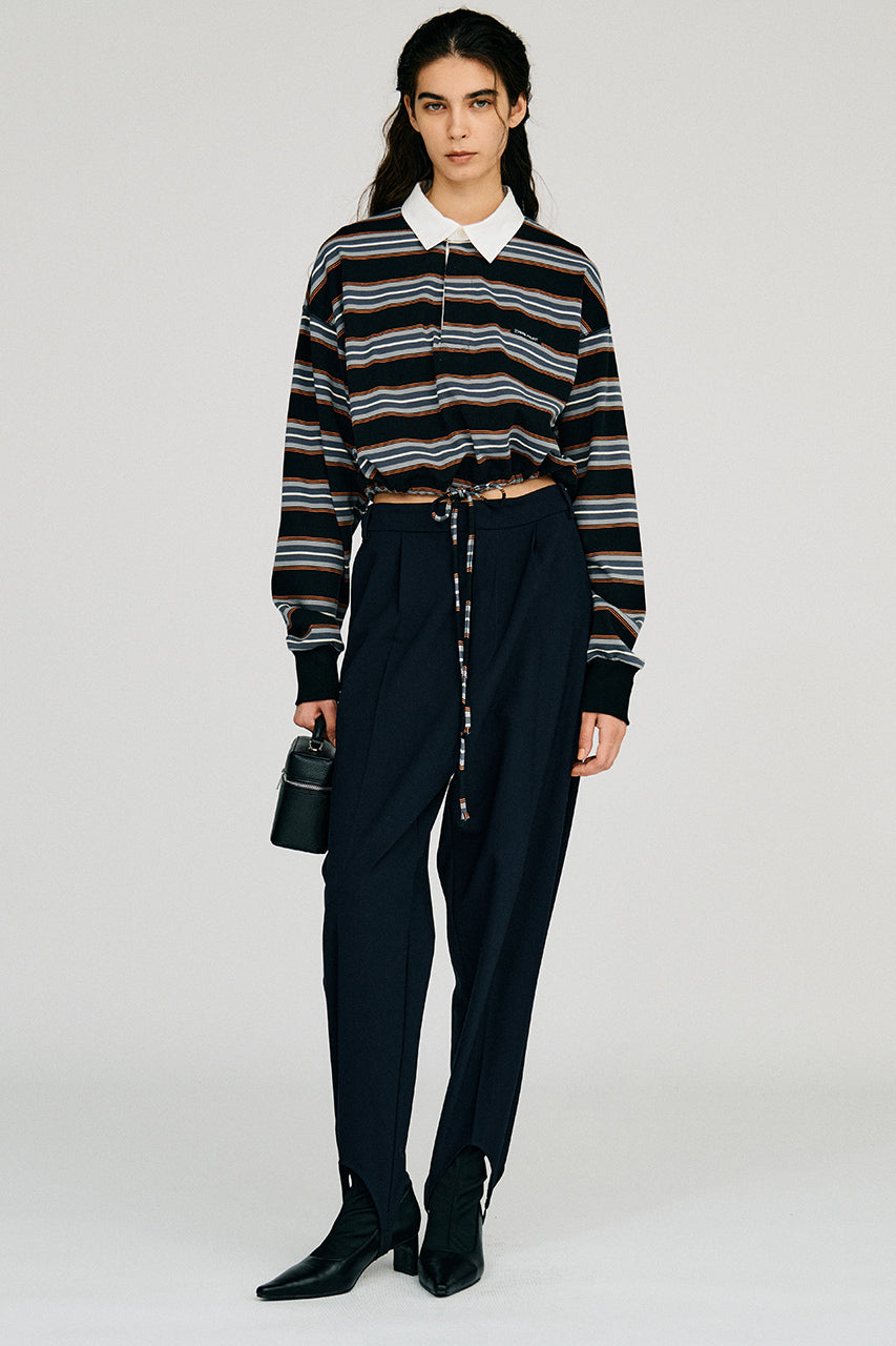 Cropped Rugby Shirt - 2026AUTUMN