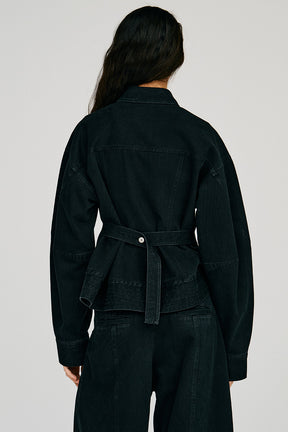 Waist Change Denim Shirt - 2026AUTUMN