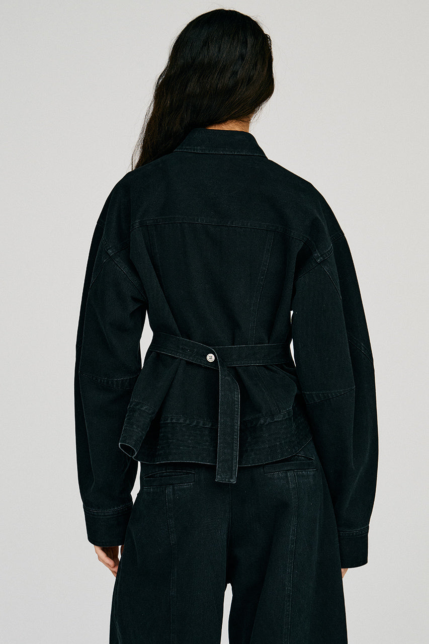 Waist Change Denim Shirt - 2026AUTUMN
