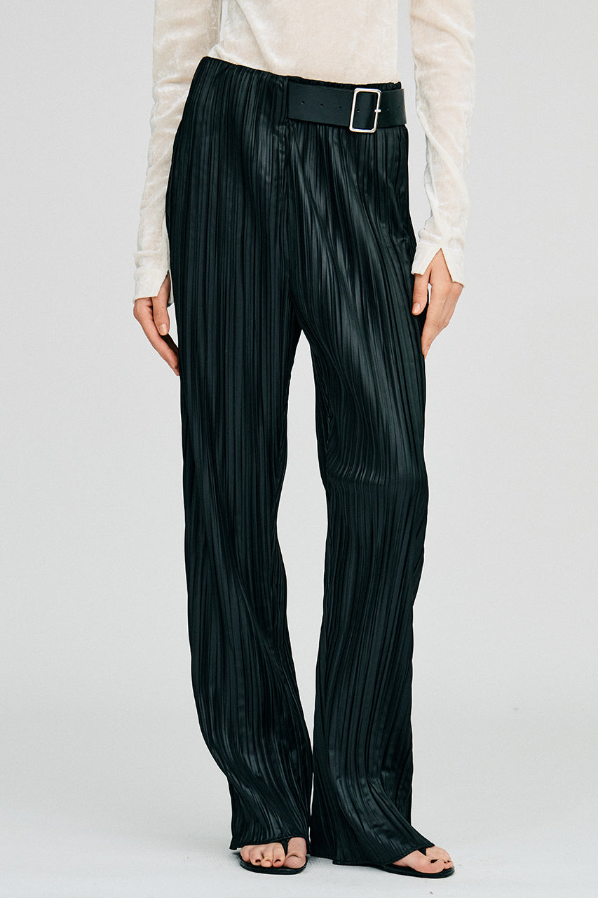 Belted Pleated Pants - 2026AUTUMN