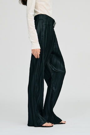 Belted Pleated Pants - 2026AUTUMN