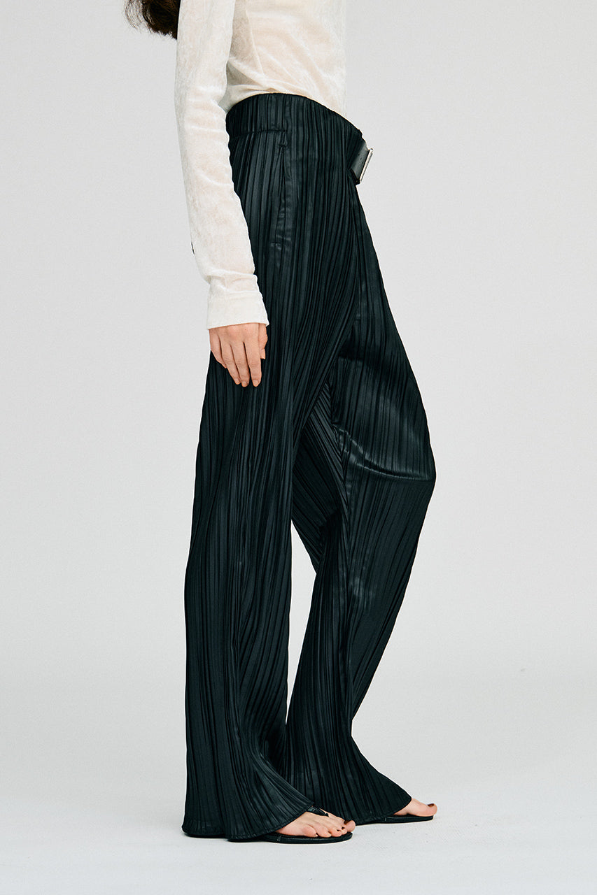 Belted Pleated Pants - 2026AUTUMN