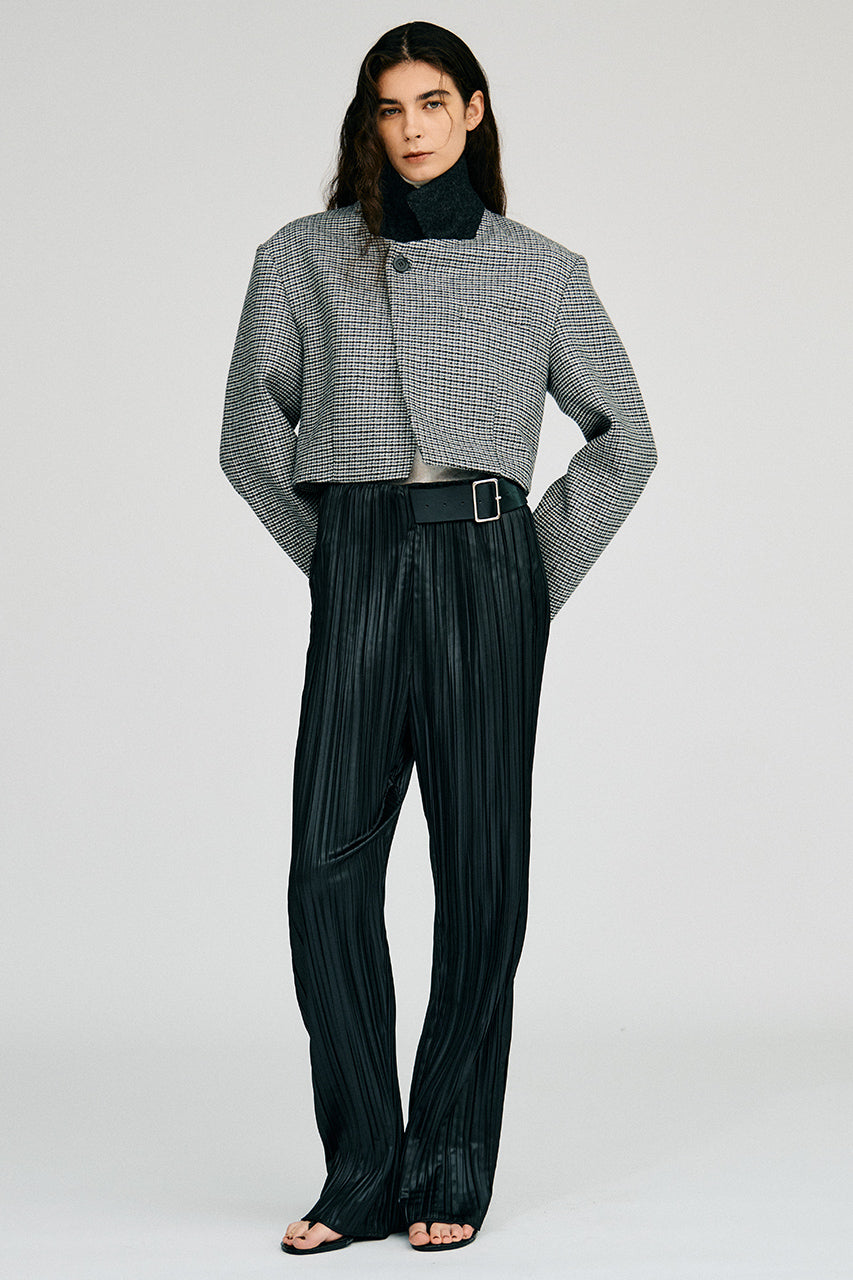 Belted Pleated Pants - 2026AUTUMN