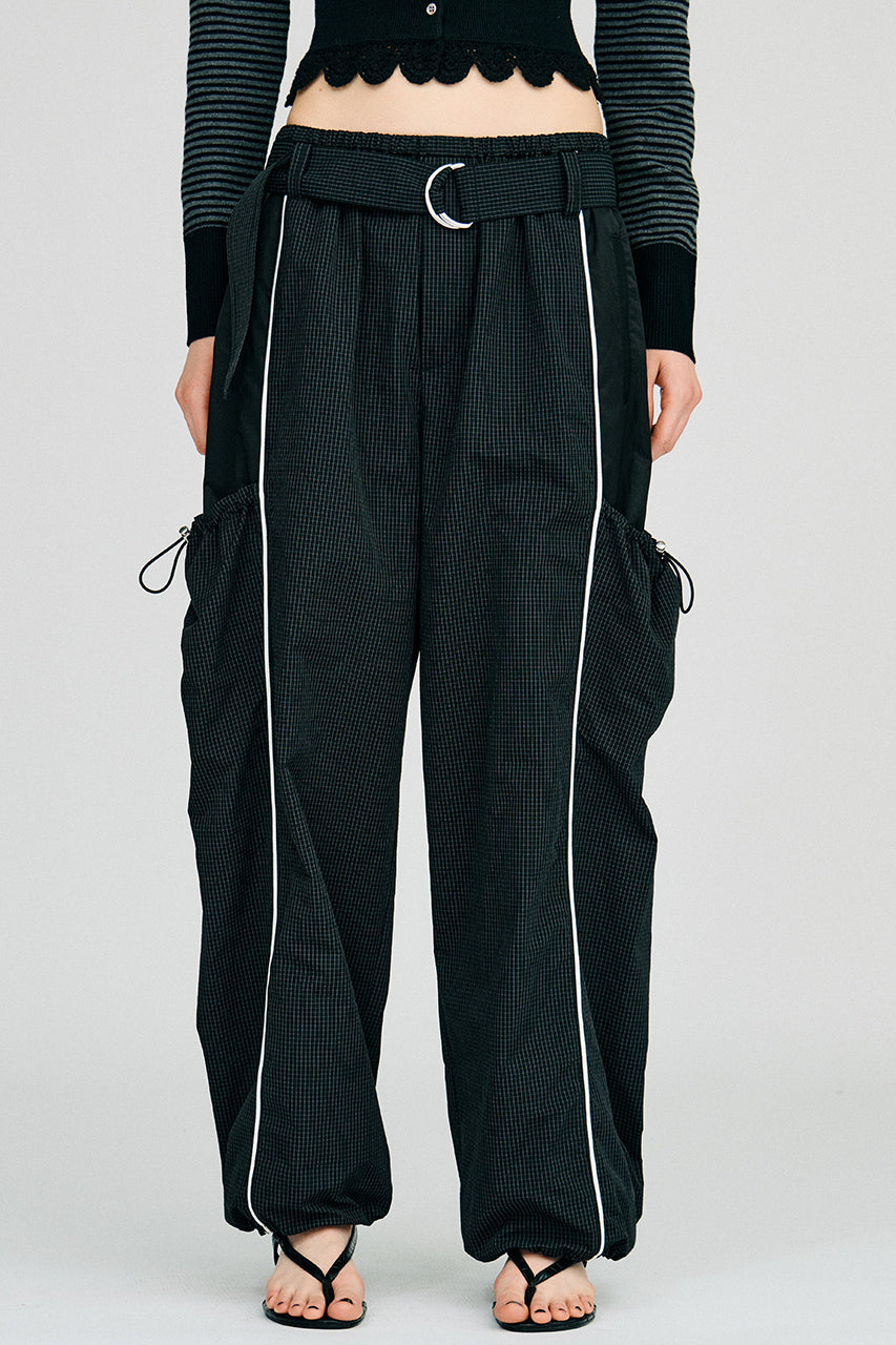 Belted Track Pants - 2026AUTUMN