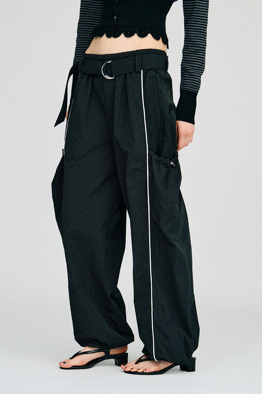 Belted Track Pants - 2026AUTUMN
