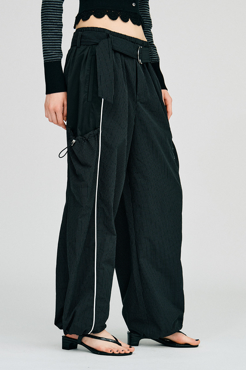 Belted Track Pants - 2026AUTUMN
