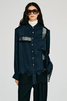 Random Lace Shirt - 2026AUTUMN