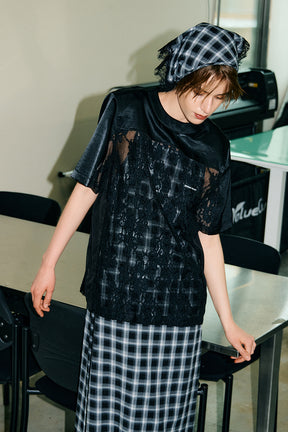 Over Lace Tee
