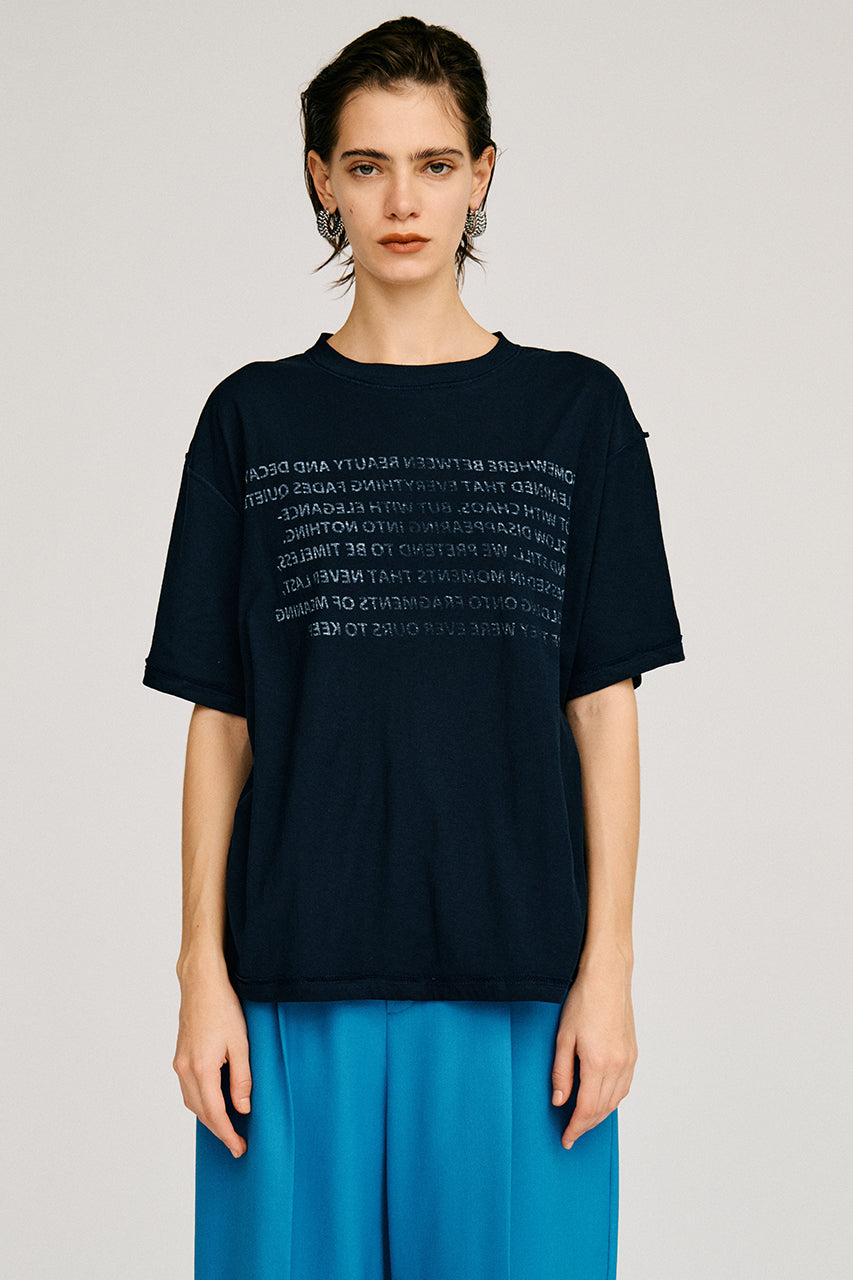 Text Print T-shirt - 26SUMMER 2nd