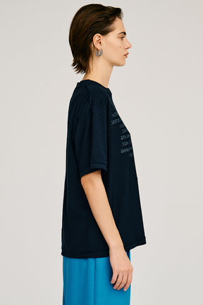 Text Print T-shirt - 26SUMMER 2nd