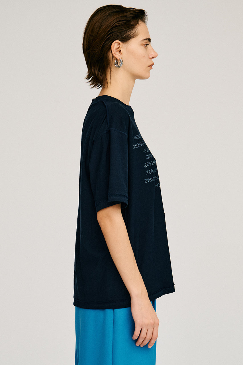 Text Print T-shirt - 26SUMMER 2nd