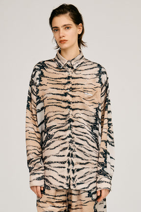 Tiger Print Shirt