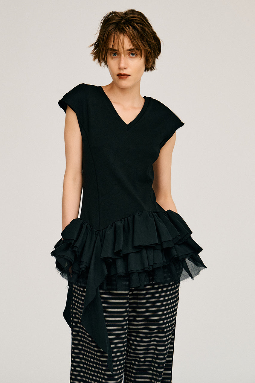 2WAY Frill Hem TOP - 26SUMMER 2nd