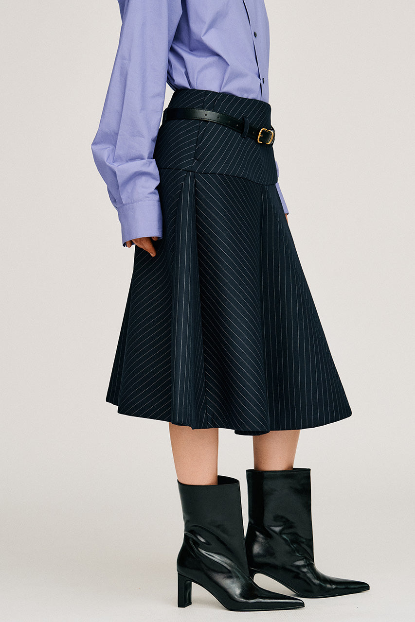 Bonded Flare Skirt - 2026AUTUMN
