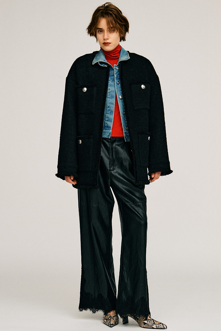 Structured Denim Jacket - 2026AUTUMN