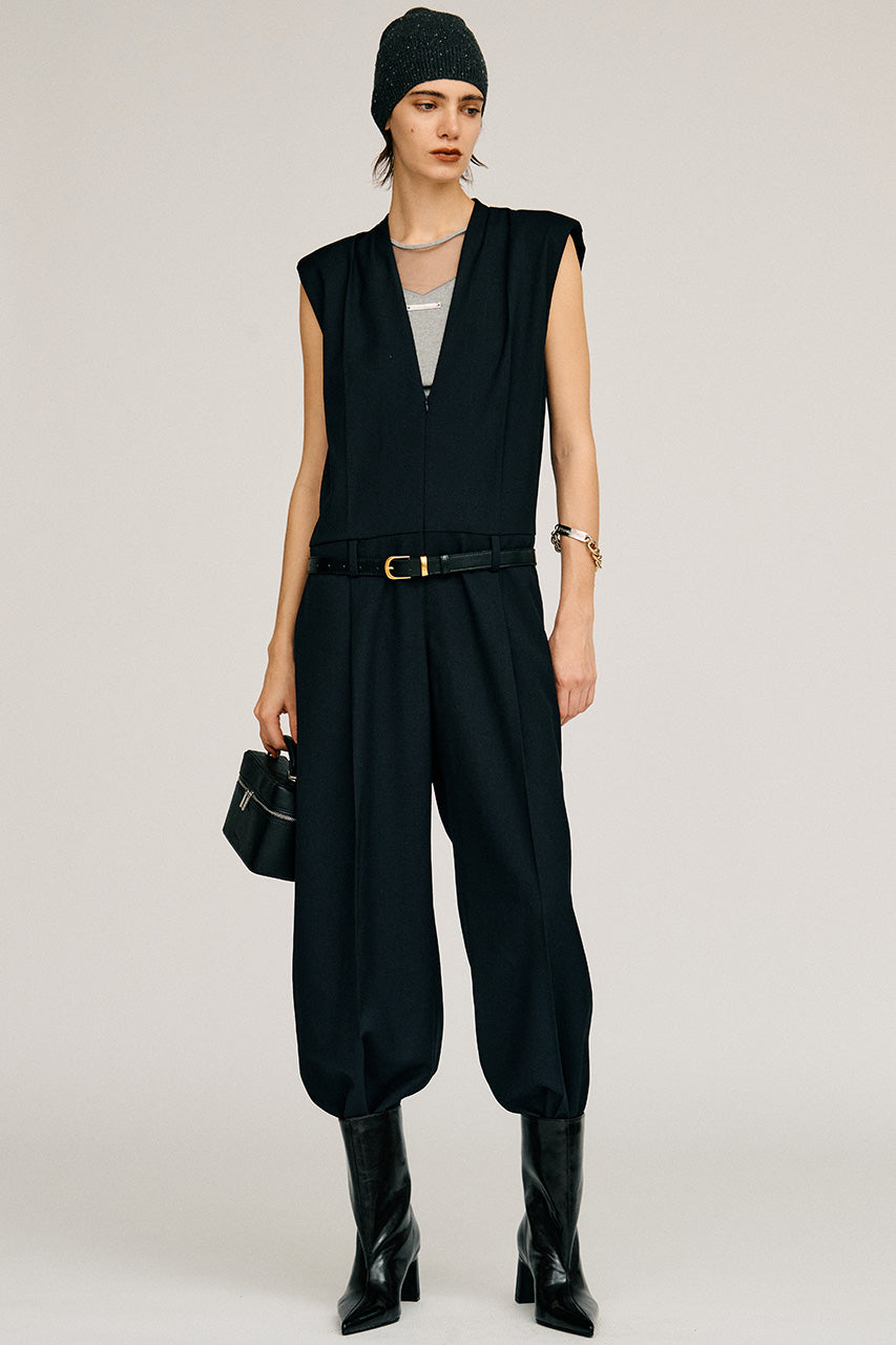Suiting Wide Jumpsuit - 2026AUTUMN