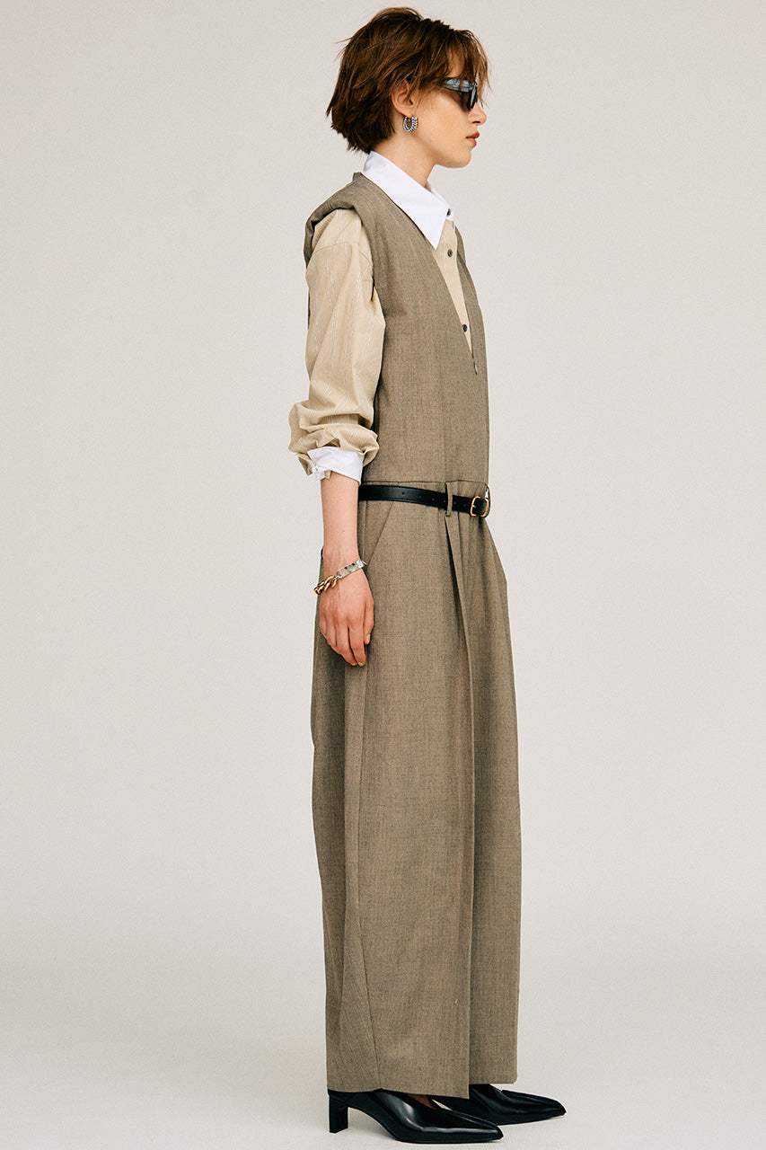 Suiting Wide Jumpsuit - 2026AUTUMN