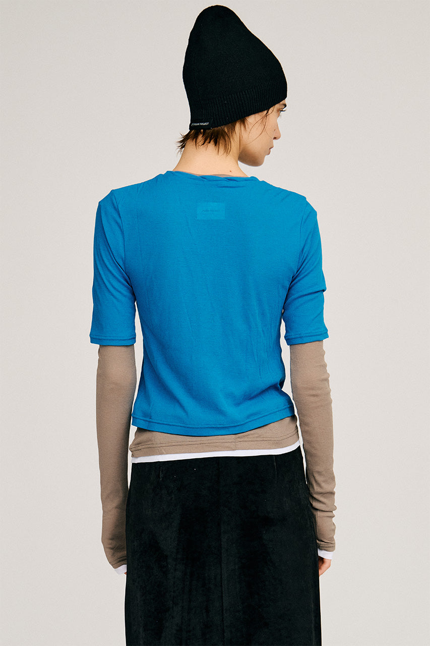 Layered Half Sleeve Cardigan - 2026AUTUMN