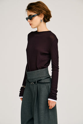 Layered Half Sleeve Cardigan - 2026AUTUMN