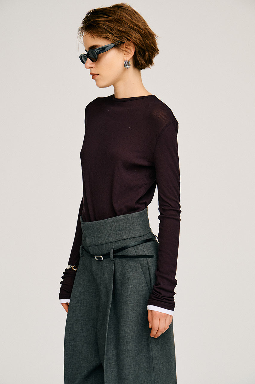 Layered Half Sleeve Cardigan - 2026AUTUMN