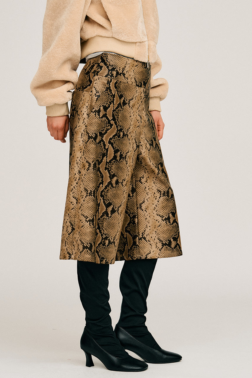Synthetic Leather Half Pants - 2026AUTUMN