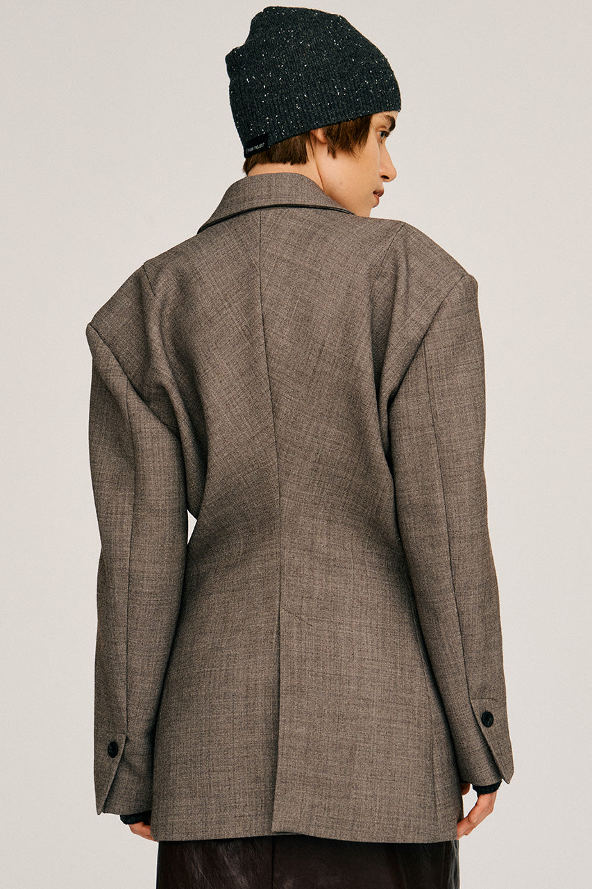 Puff Waist Single Jacket - 2026AUTUMN