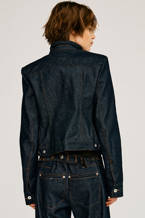 Structured Denim Jacket - 2026AUTUMN