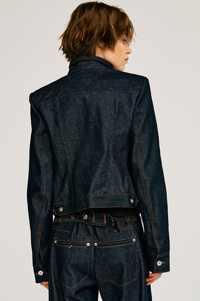 Structured Denim Jacket - 2026AUTUMN