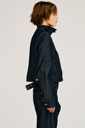 Structured Denim Jacket - 2026AUTUMN