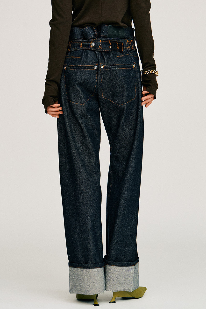 Fold Hem Denim - 2026AUTUMN