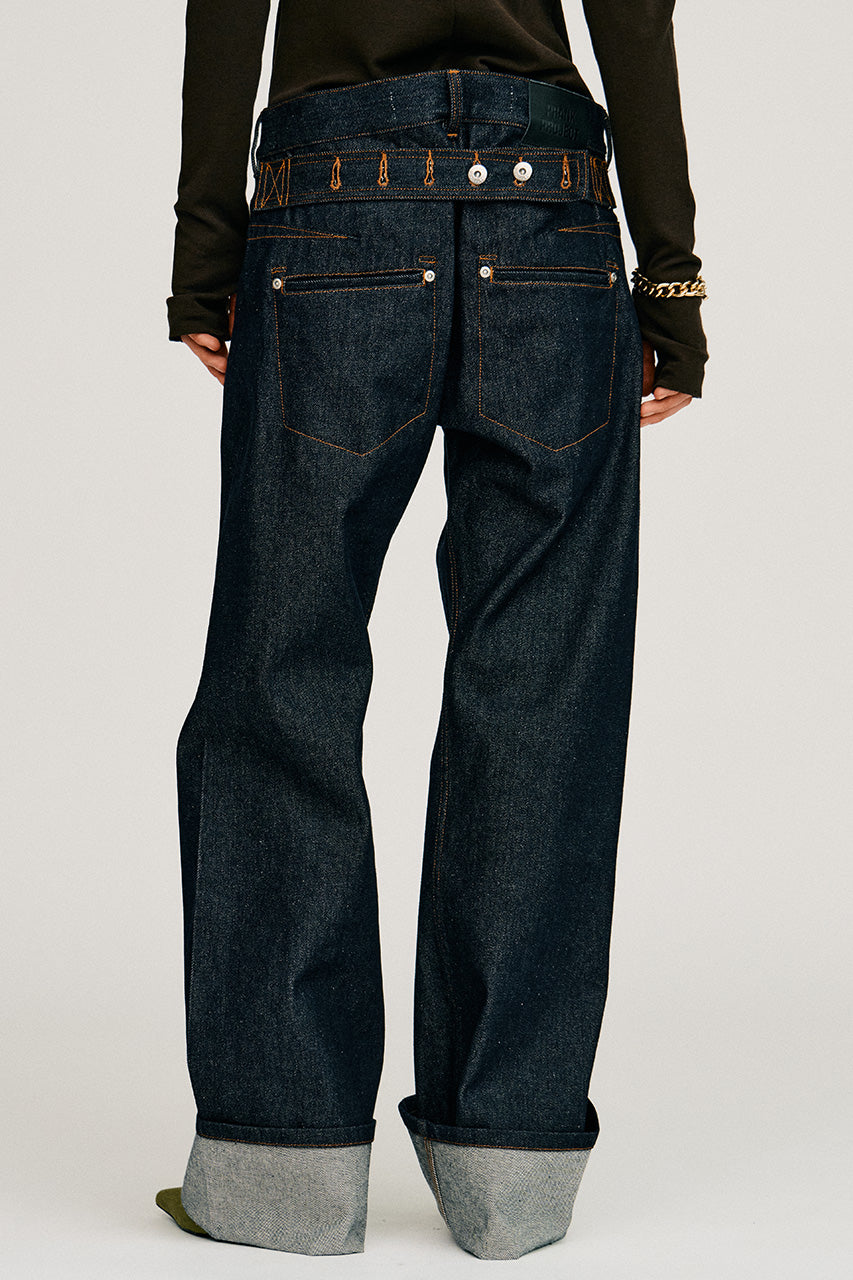 Fold Hem Denim - 2026AUTUMN
