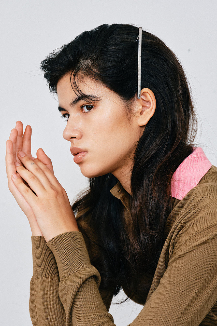 Ruler Motif Barrette