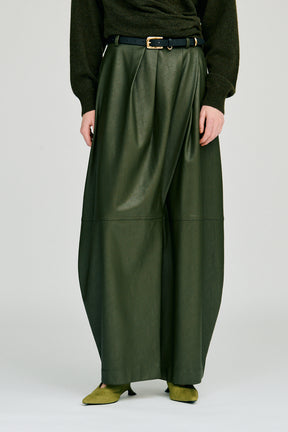 Fake Leather Balloon Pants - 2026WINTER