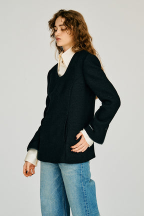 U-Neck Waist-Shaped Top - 2026WINTER
