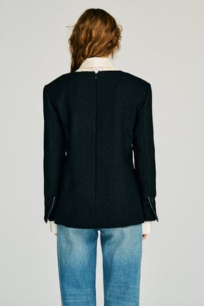 U-Neck Waist-Shaped Top - 2026WINTER
