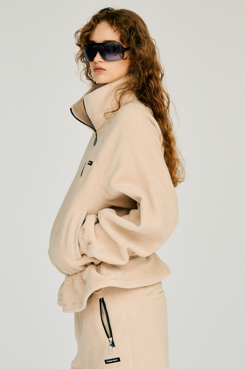 Fleece Peplum Top - 2026WINTER