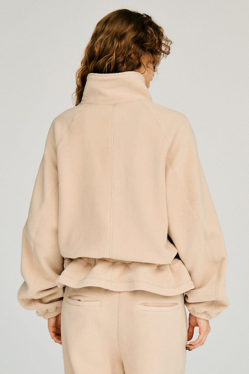 Fleece Peplum Top - 2026WINTER