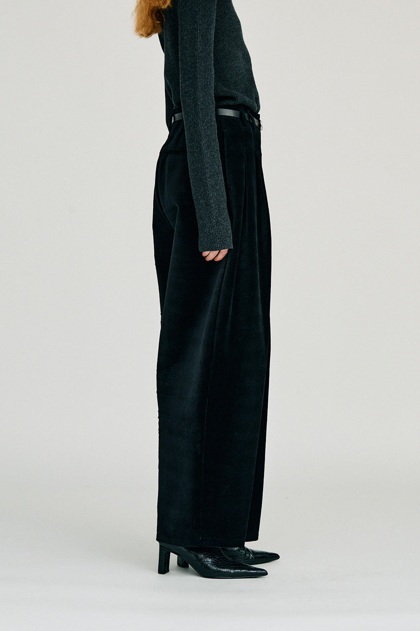 Velvet Barrel Pants - 2026WINTER