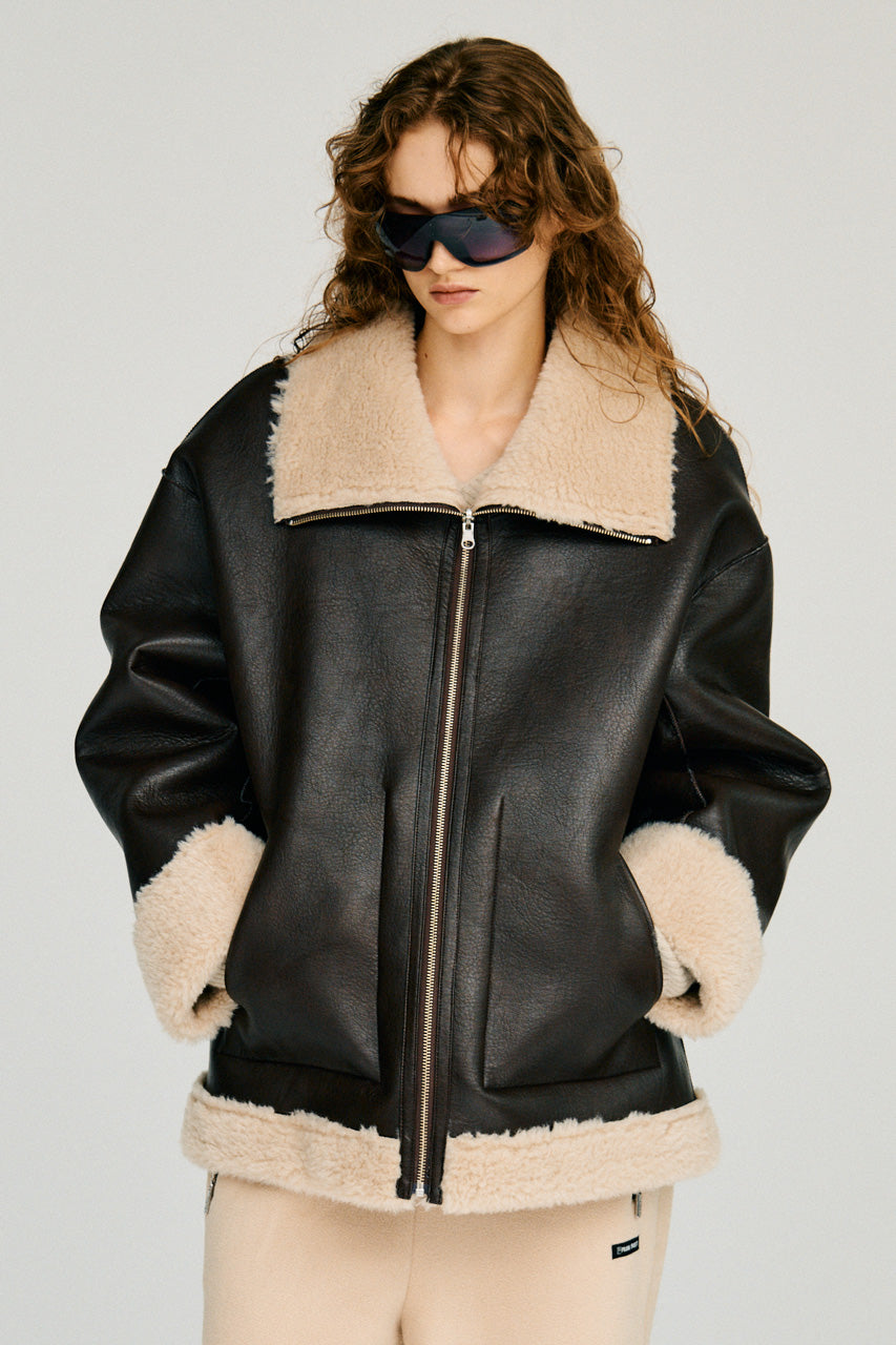 Reversible Stand Collar Jacket - 2026WINTER
