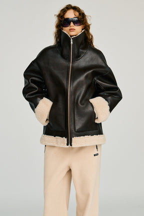 Reversible Stand Collar Jacket - 2026WINTER