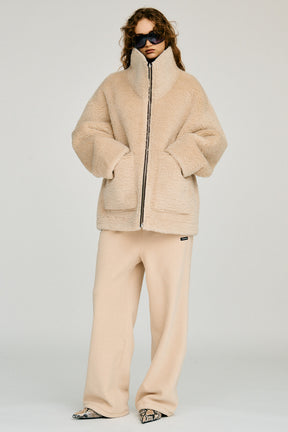 Reversible Stand Collar Jacket - 2026WINTER