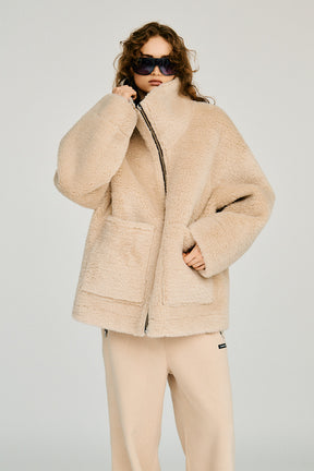 Reversible Stand Collar Jacket - 2026WINTER