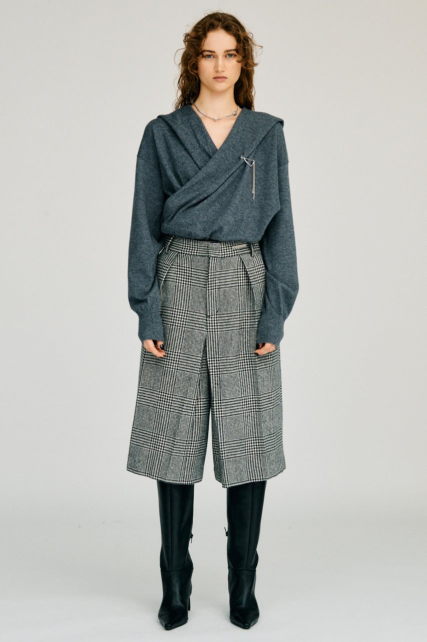 Cache-Coeur Knit Hoodie - 2026WINTER