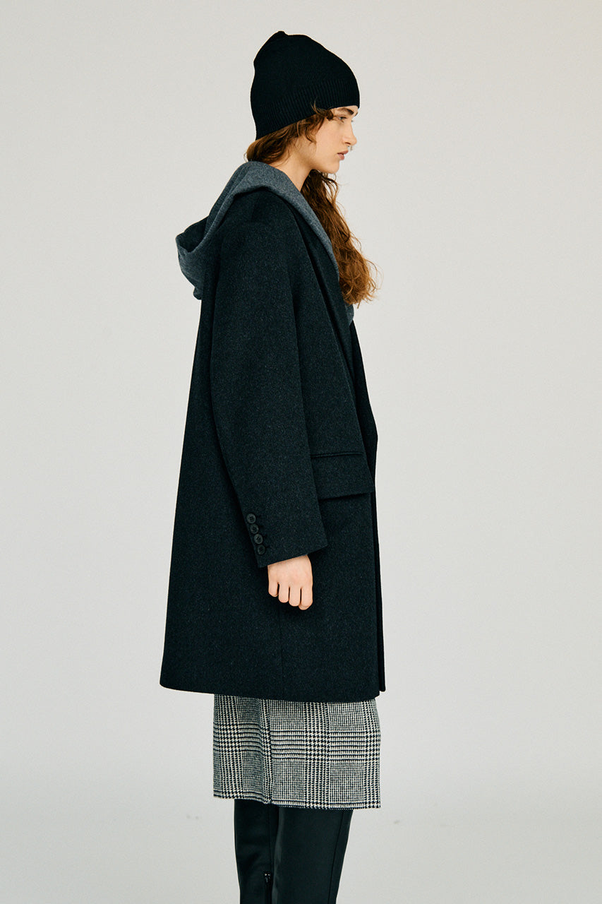 Cashmere Blend Double-Breasted Coat - 2026WINTER