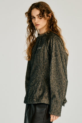 Waist-Shaped Shaggy Top - 2026WINTER
